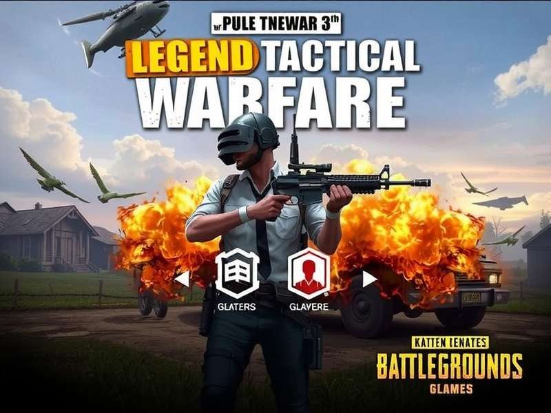 PUBG Legend Tactical Warfare Gameplay